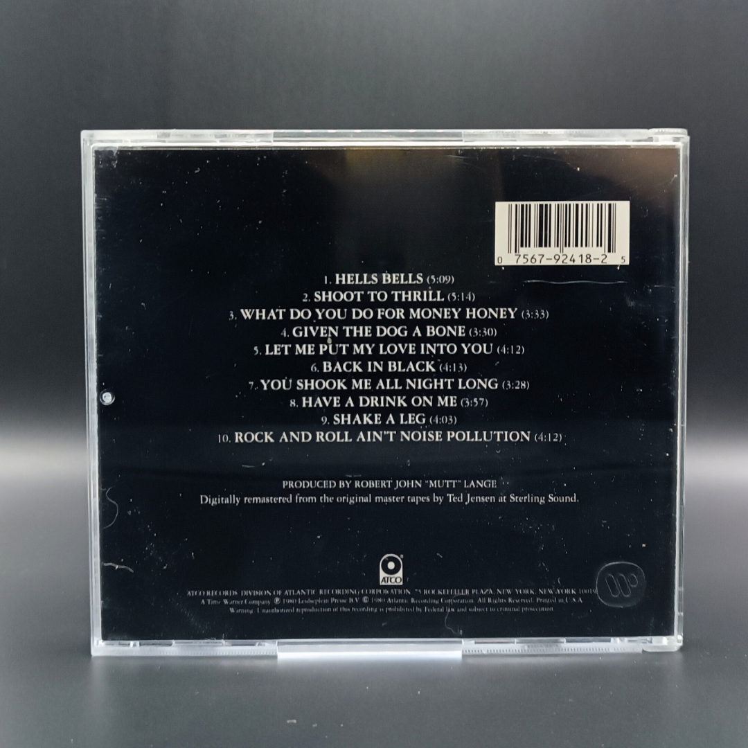 AC/DC - Back in Black CD