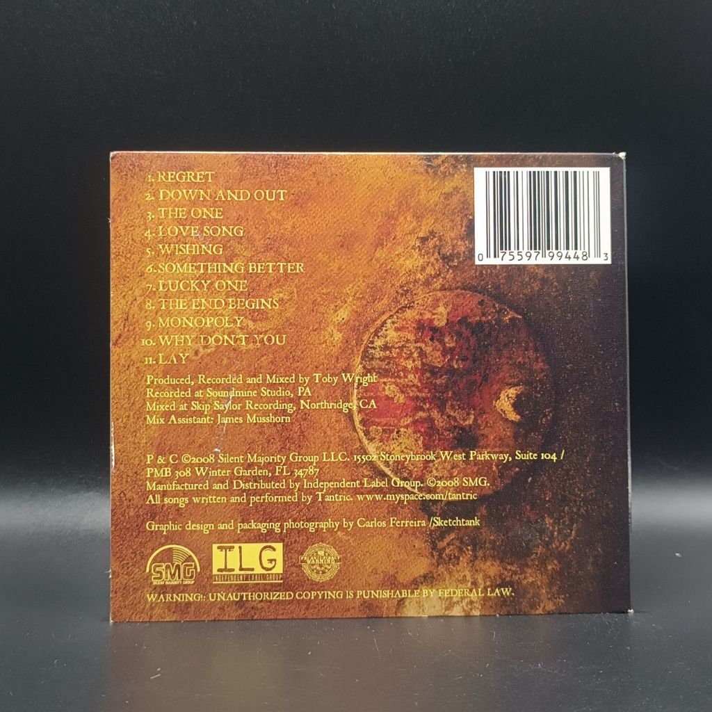 Tantric - The End Begins CD