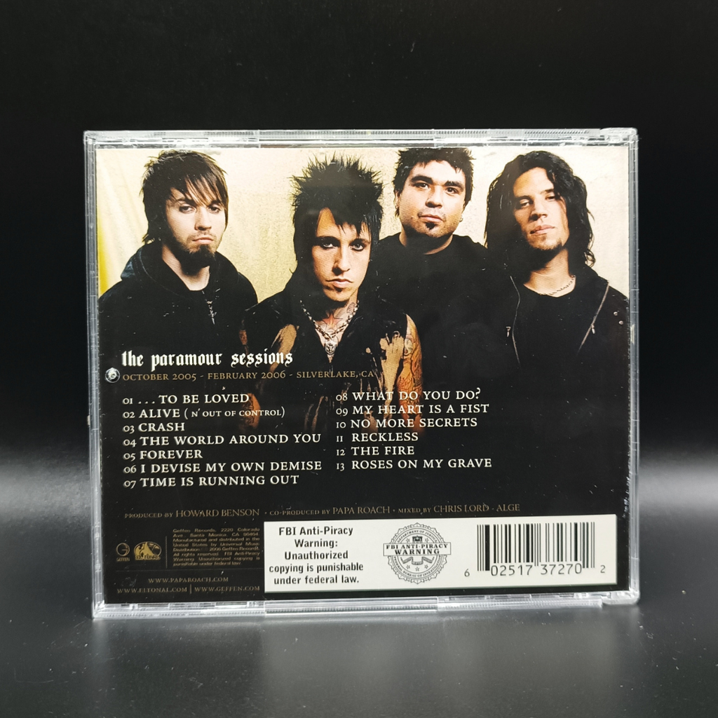 Papa Roach - The Paramour Sessions CD