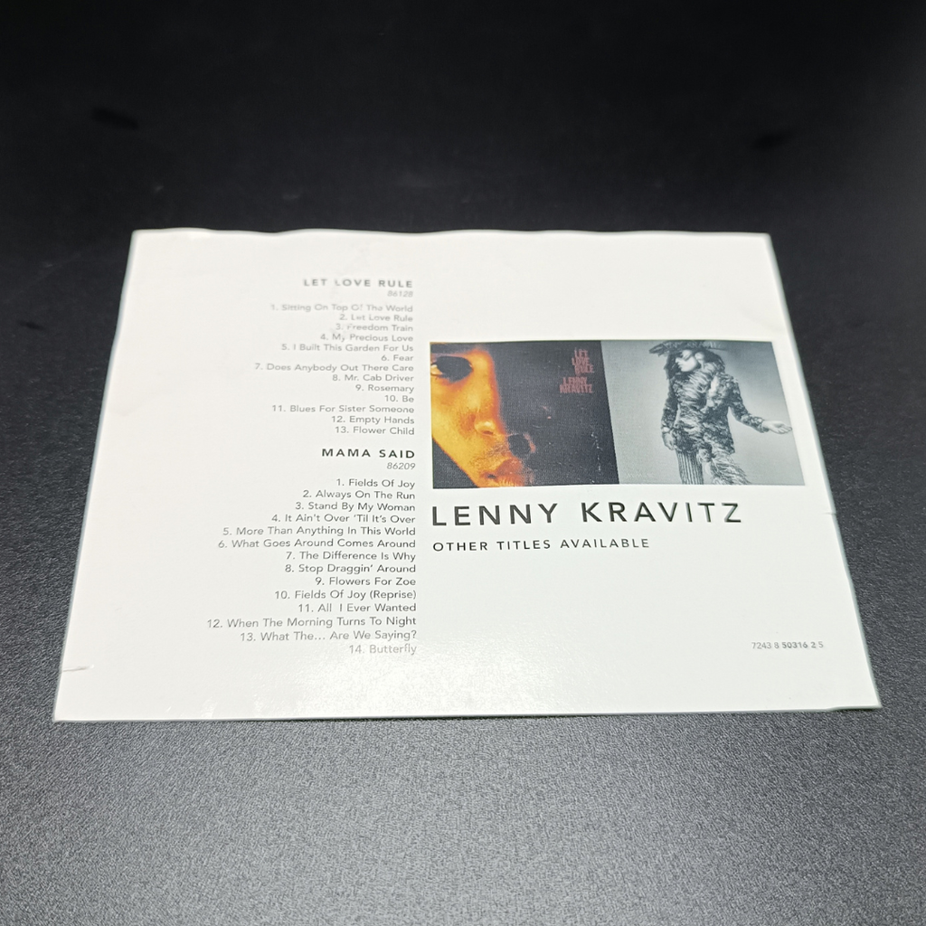 Lenny Kravitz - Greatest Hits CD