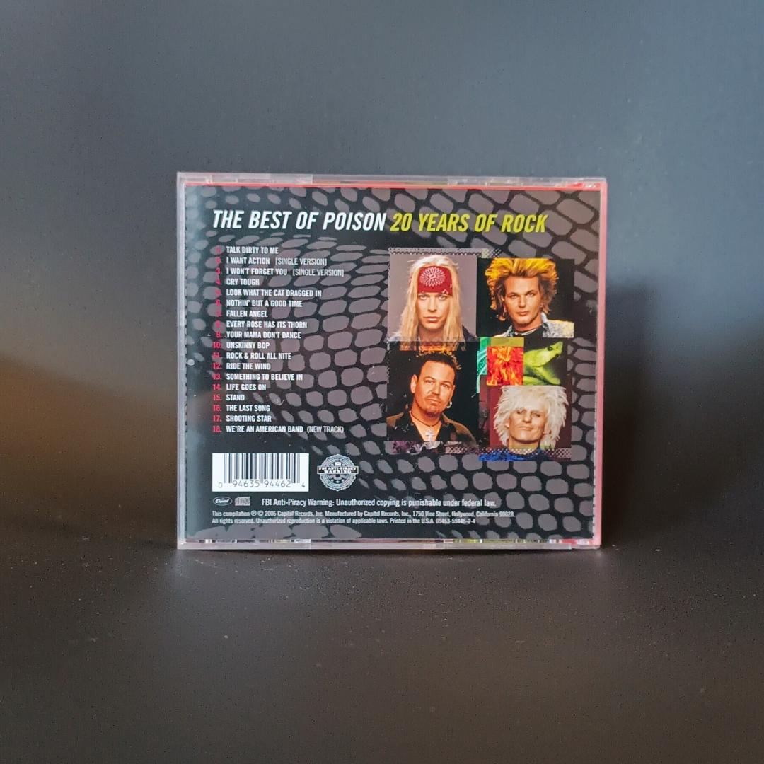 Poison - The Best of Poison: 20 Years of Rock CD