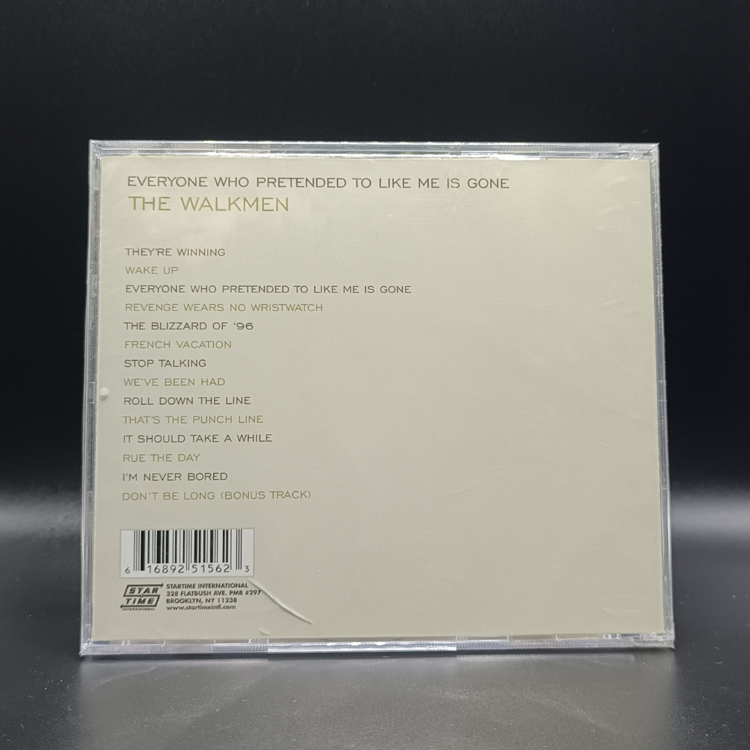 The Walkmen - Everyone Who Pretended to Like Me Is Gone CD (nuevo)
