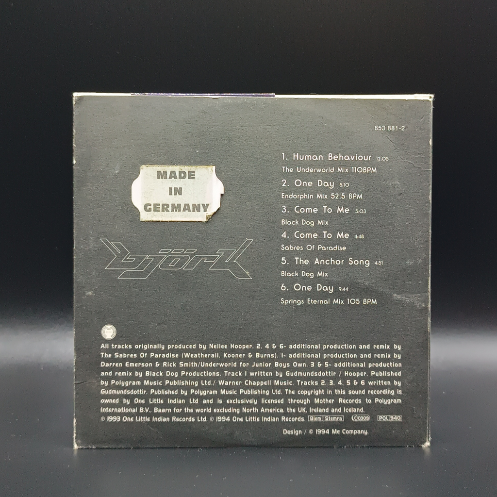 Björk - The Best Mixes from the Album Debut for All the People Who Don't Buy White Labels CD