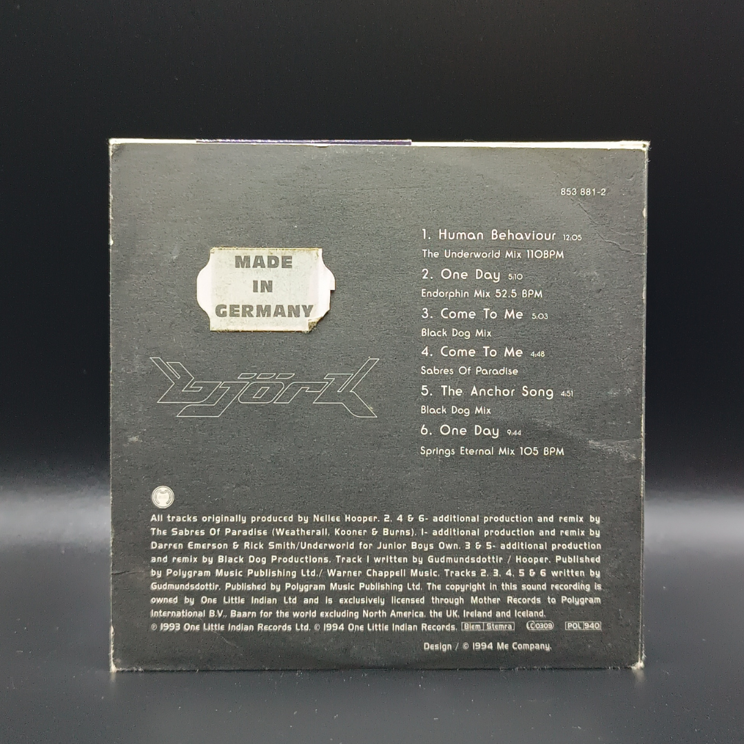 Björk - The Best Mixes from the Album Debut for All the People Who Don't Buy White Labels CD