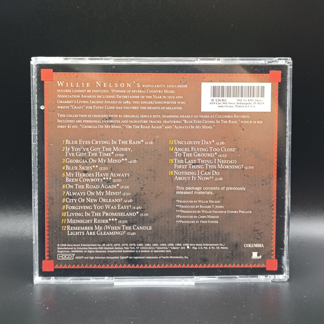 Willie Nelson - 16 Biggest Hits HDCD