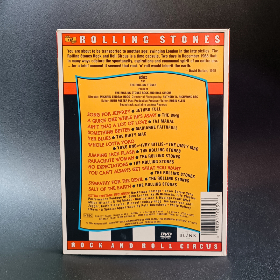 The Rolling Stones - Rock and Roll Circus DVD