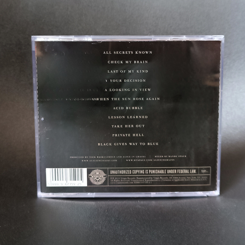 Alice in Chains - Black Gives Way to Blue CD