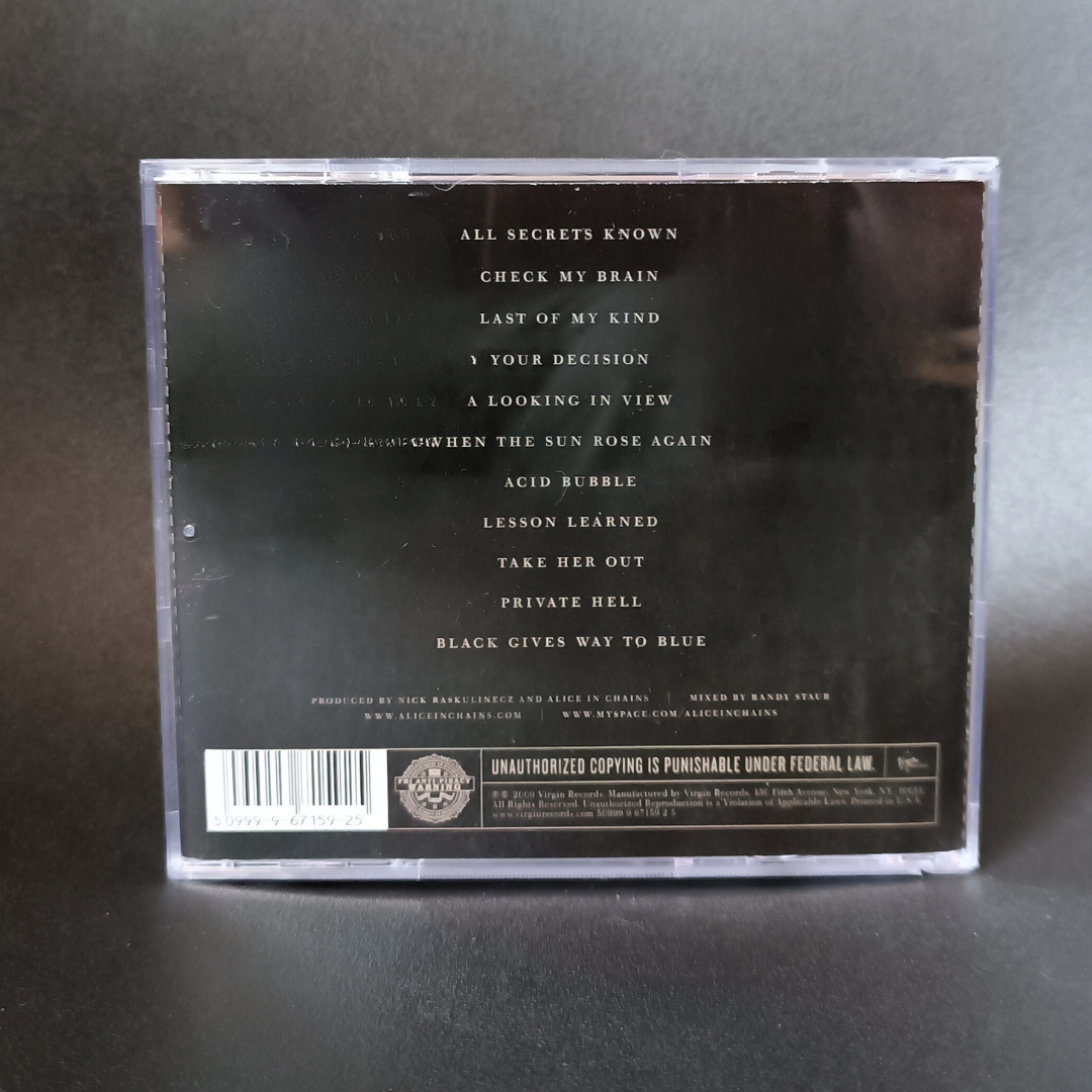 Alice in Chains - Black Gives Way to Blue CD