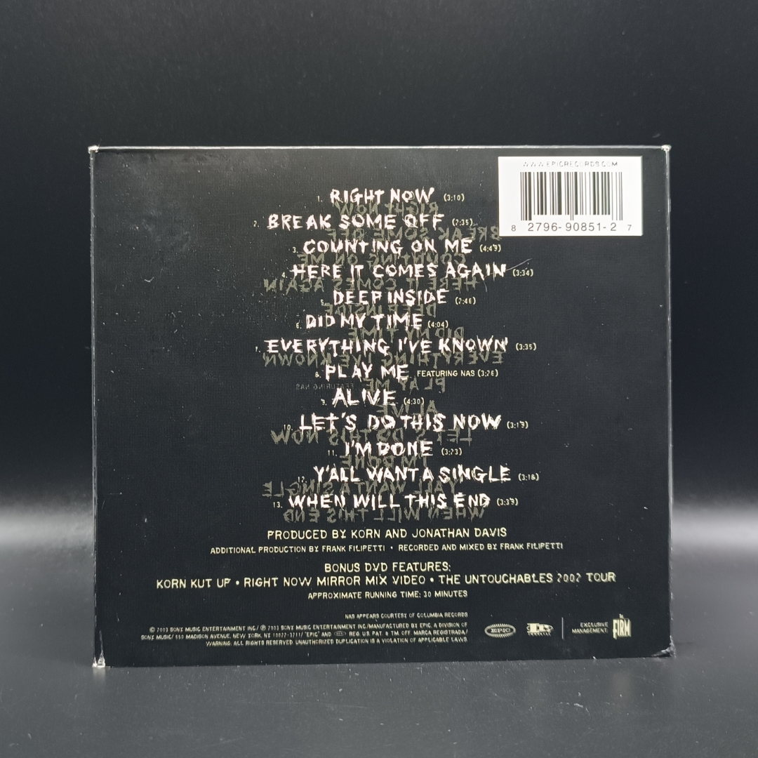 Korn - Take a Look in the Mirror CD