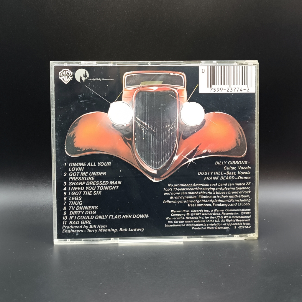 ZZ Top - Eliminator CD