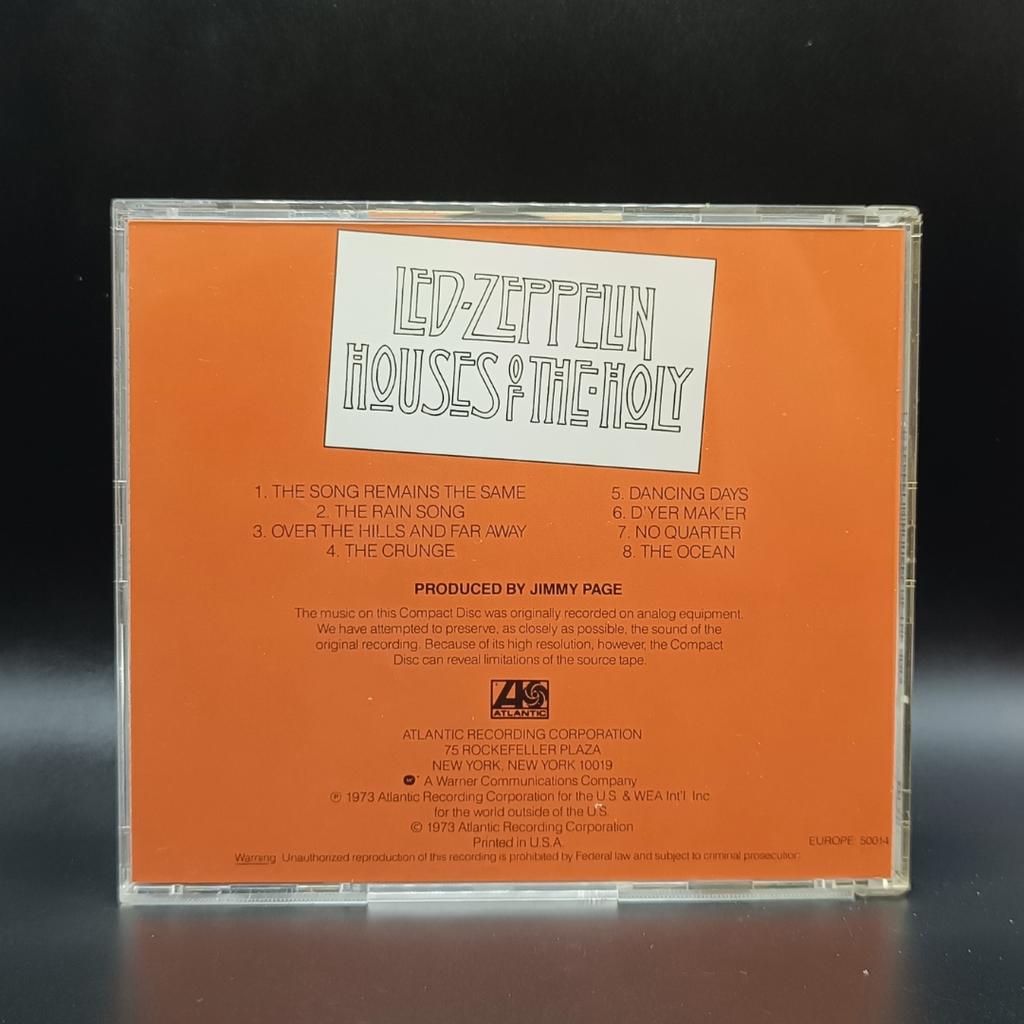 Led Zeppelin - Houses of the Holy CD