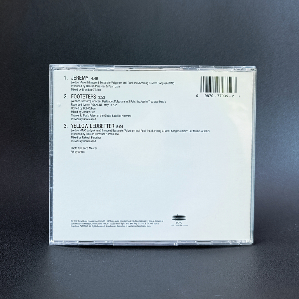 Pearl Jam - Jeremy Maxi single CD