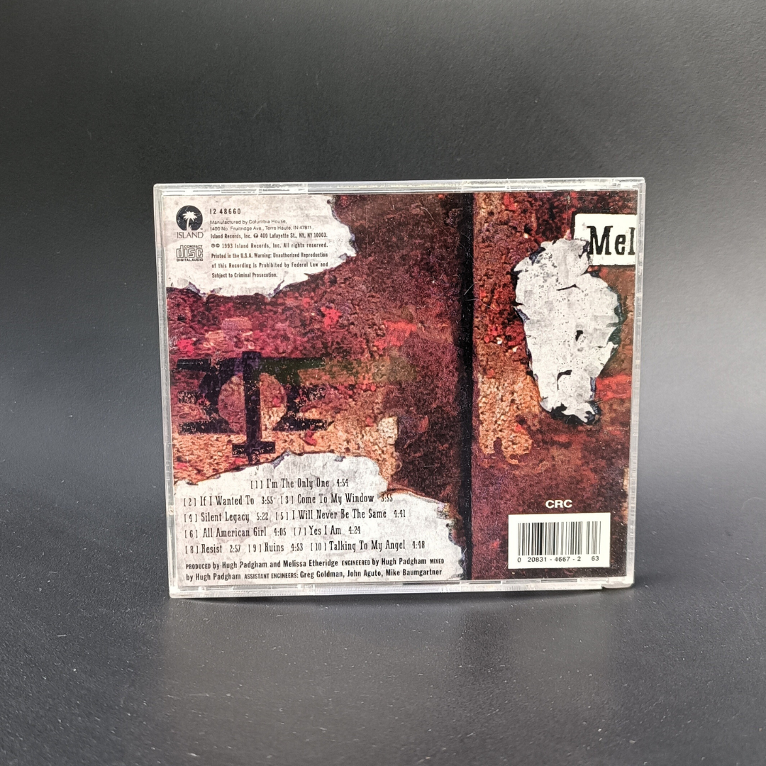 Melissa Etheridge - Yes I Am CD