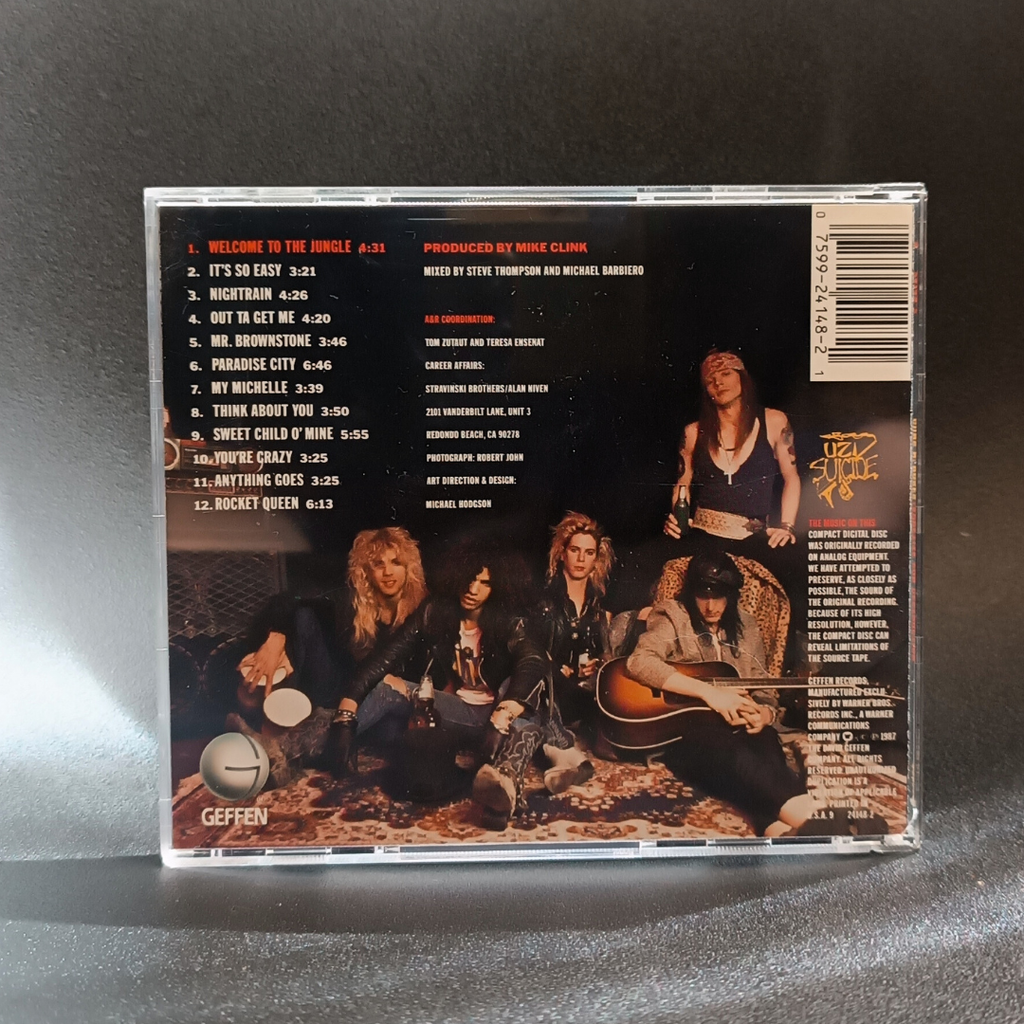 Guns N' Roses - Appetite for Destruction CD