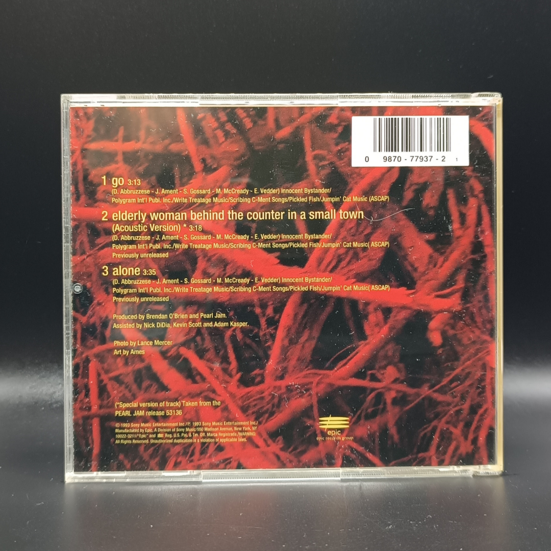 Pearl Jam - Go single CD
