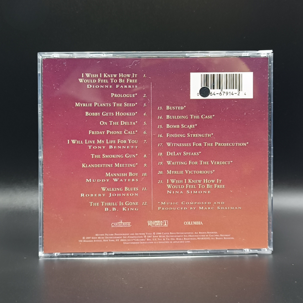 Ghosts of Mississippi: Music from the Motion Picture OST CD