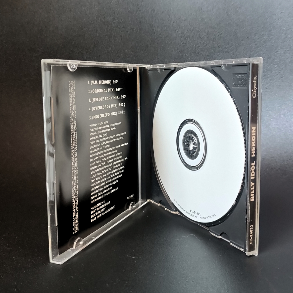 BIlly Idol - Heroin maxi single CD