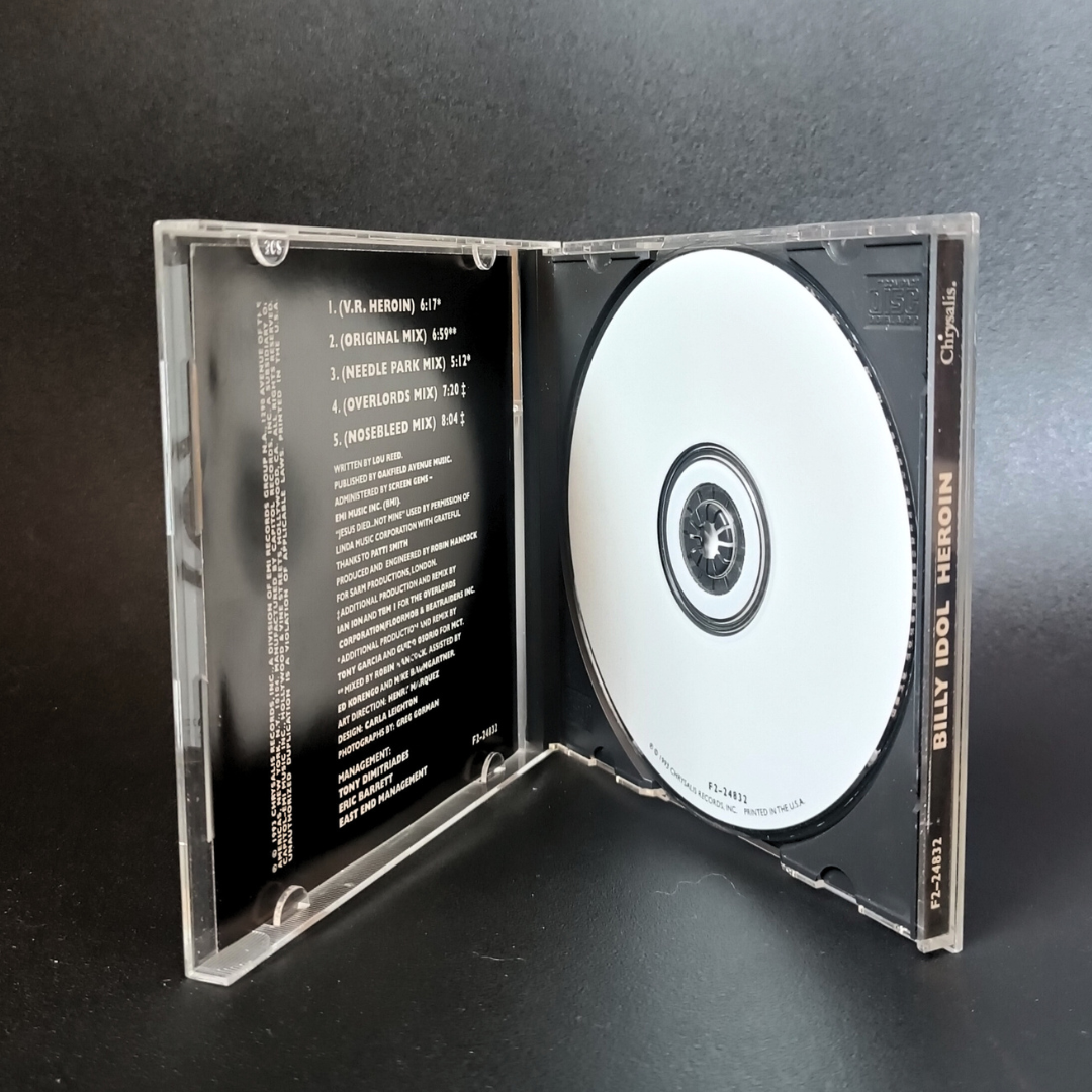 BIlly Idol - Heroin maxi single CD