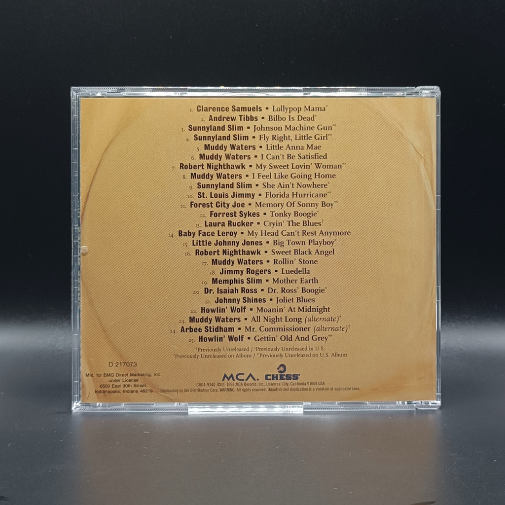 Varios Artistas - Chess Blues  Boxset 4 CD