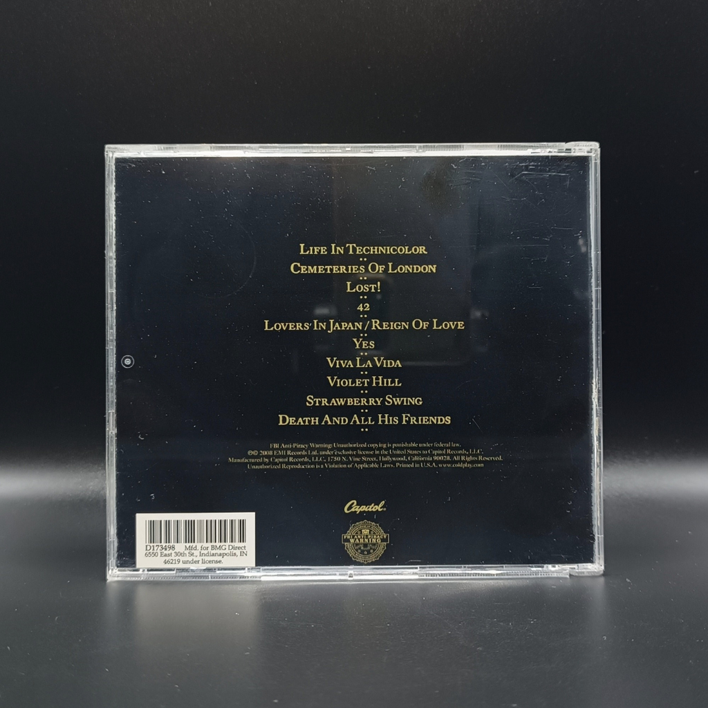 Coldplay - Viva la Vida or Death and All His Friends CD (jewelcase)