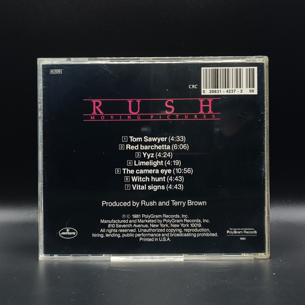 Rush - Moving Pictures CD