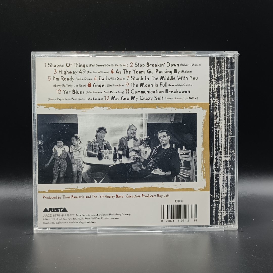 The Jeff Healey Band - Cover to Cover CD