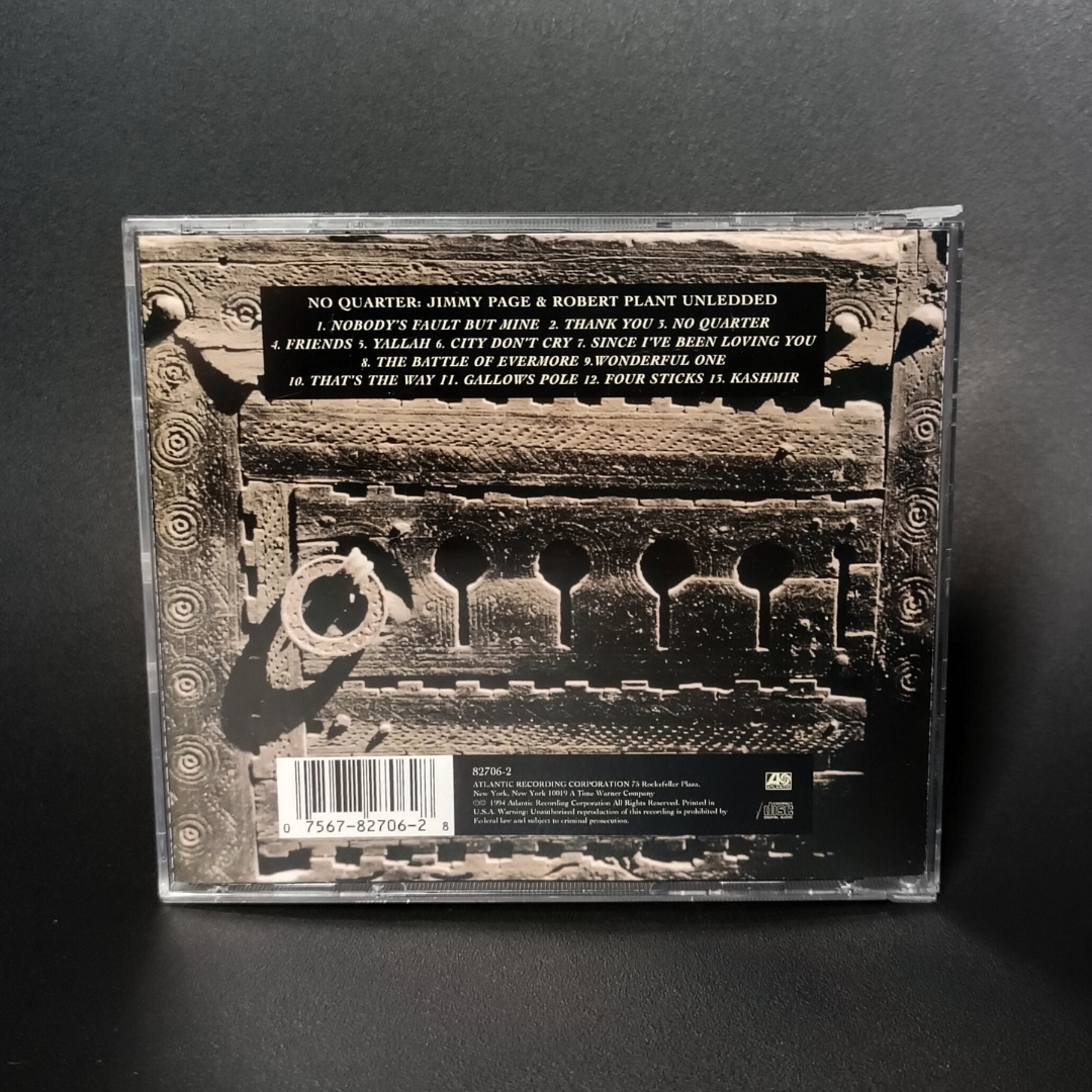 Jimmy Page & Robert Plant - No Quarter CD