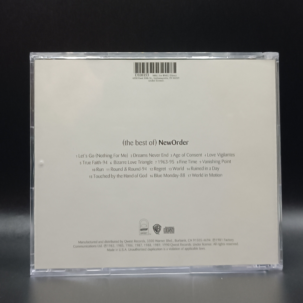 New Order - (The Best of) New Order CD