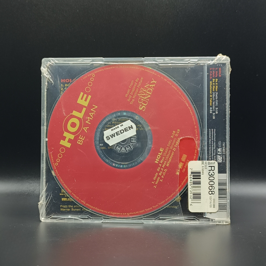 Hole - Be A Man single CD