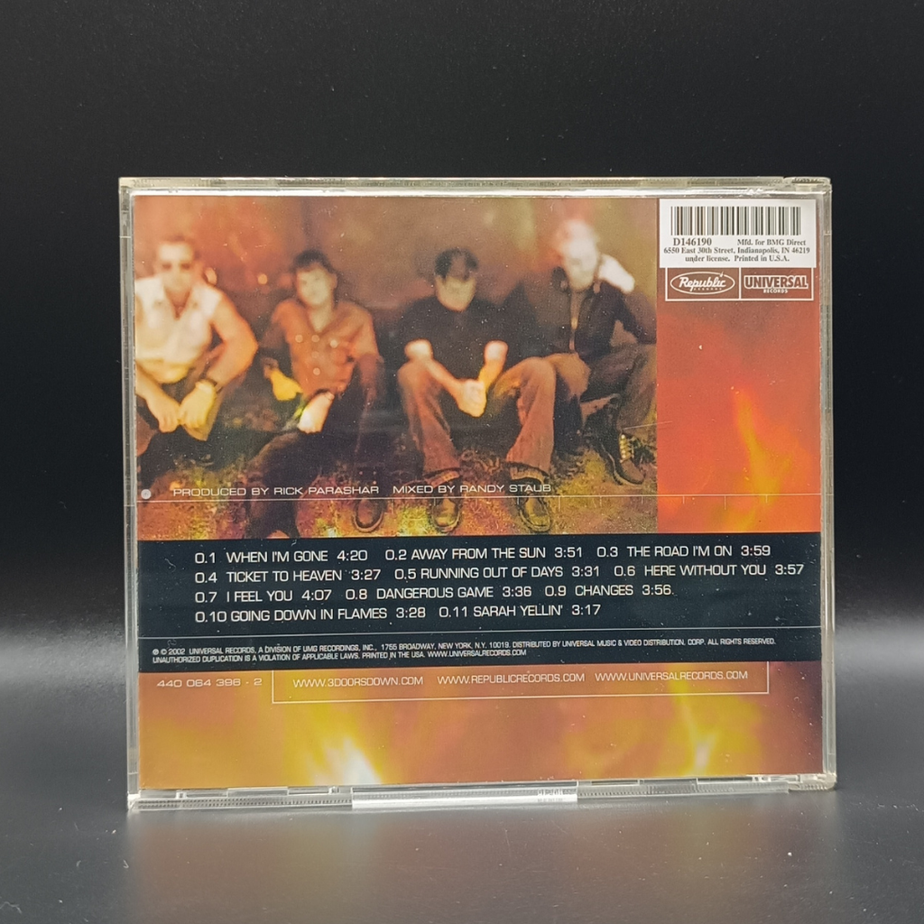 3 Doors Down - Away from the Sun CD