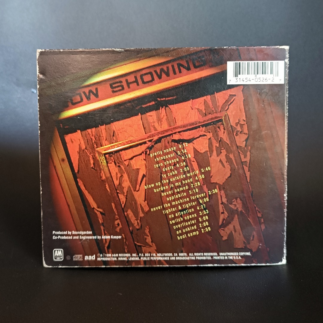 Soundgarden - Down on the Upside (digipak) CD