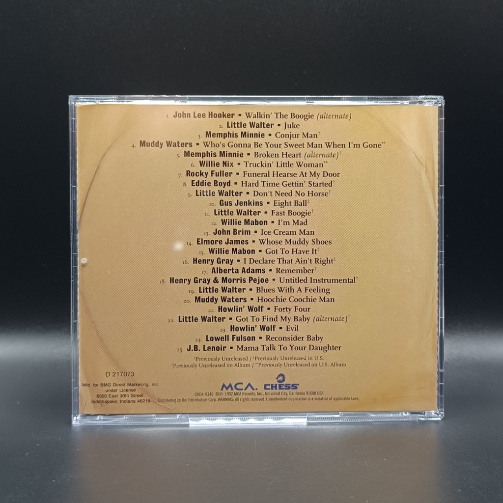 Varios Artistas - Chess Blues  Boxset 4 CD