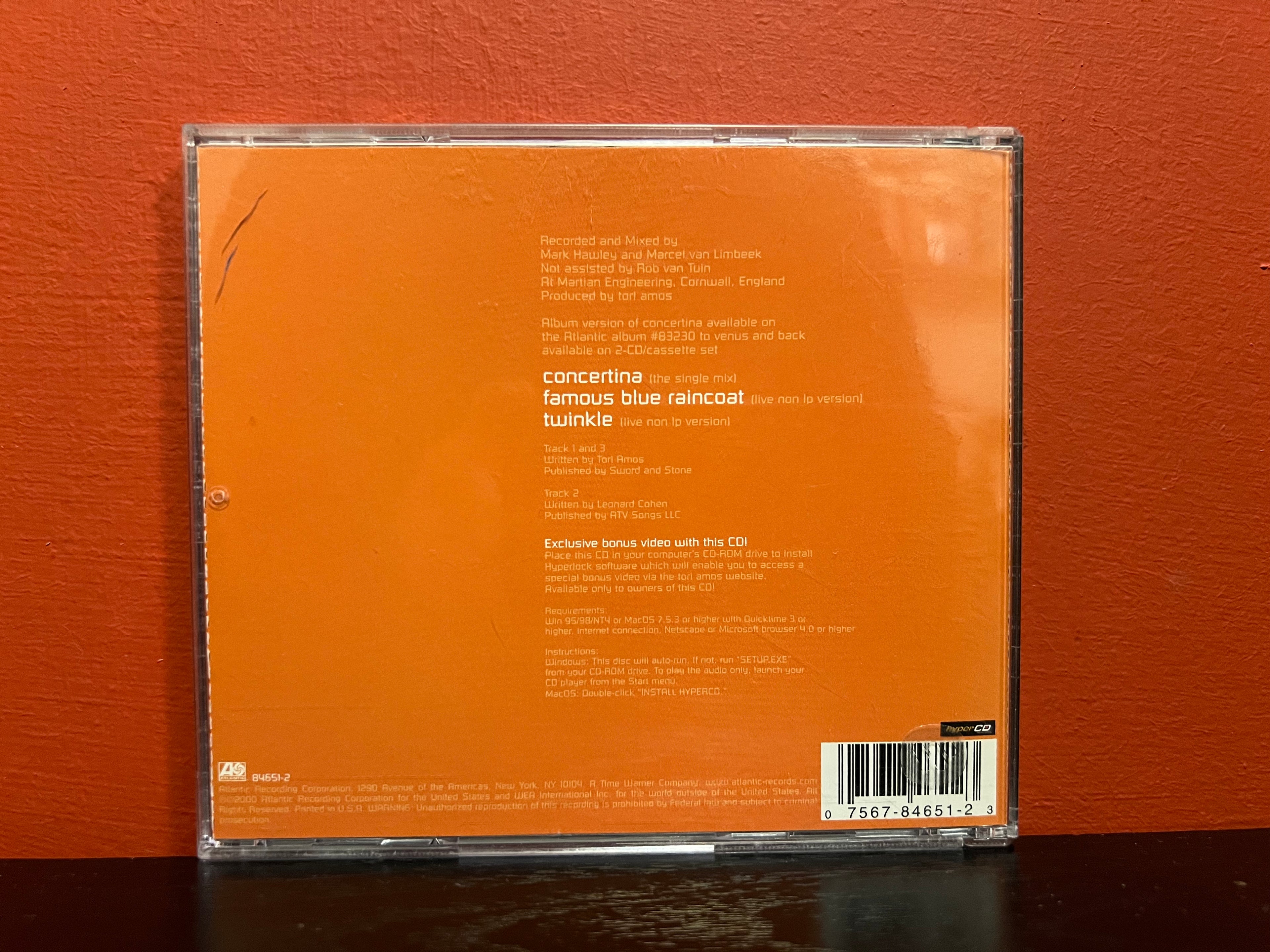 Tori Amos - Concertina single CD