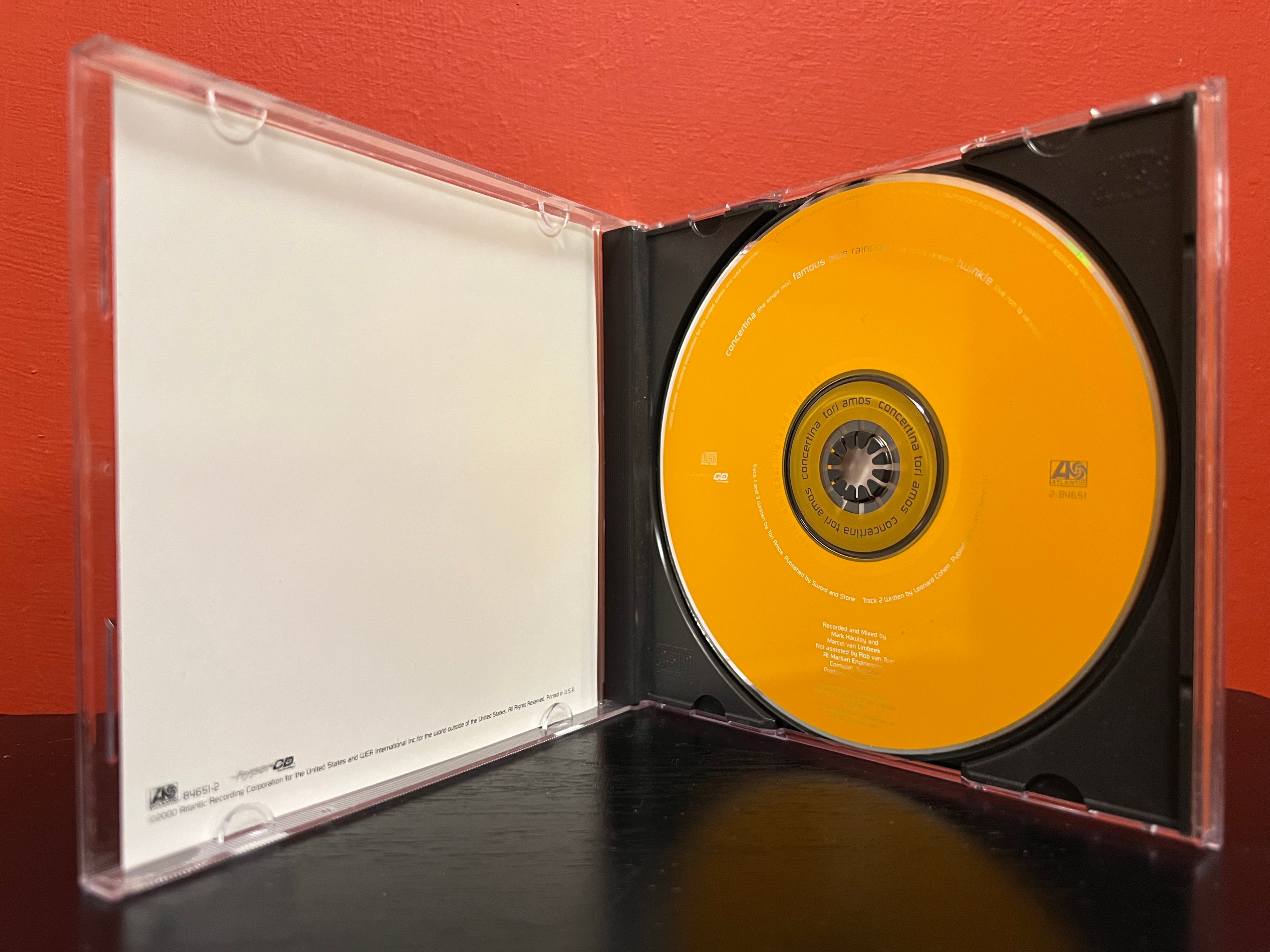 Tori Amos - Concertina single CD
