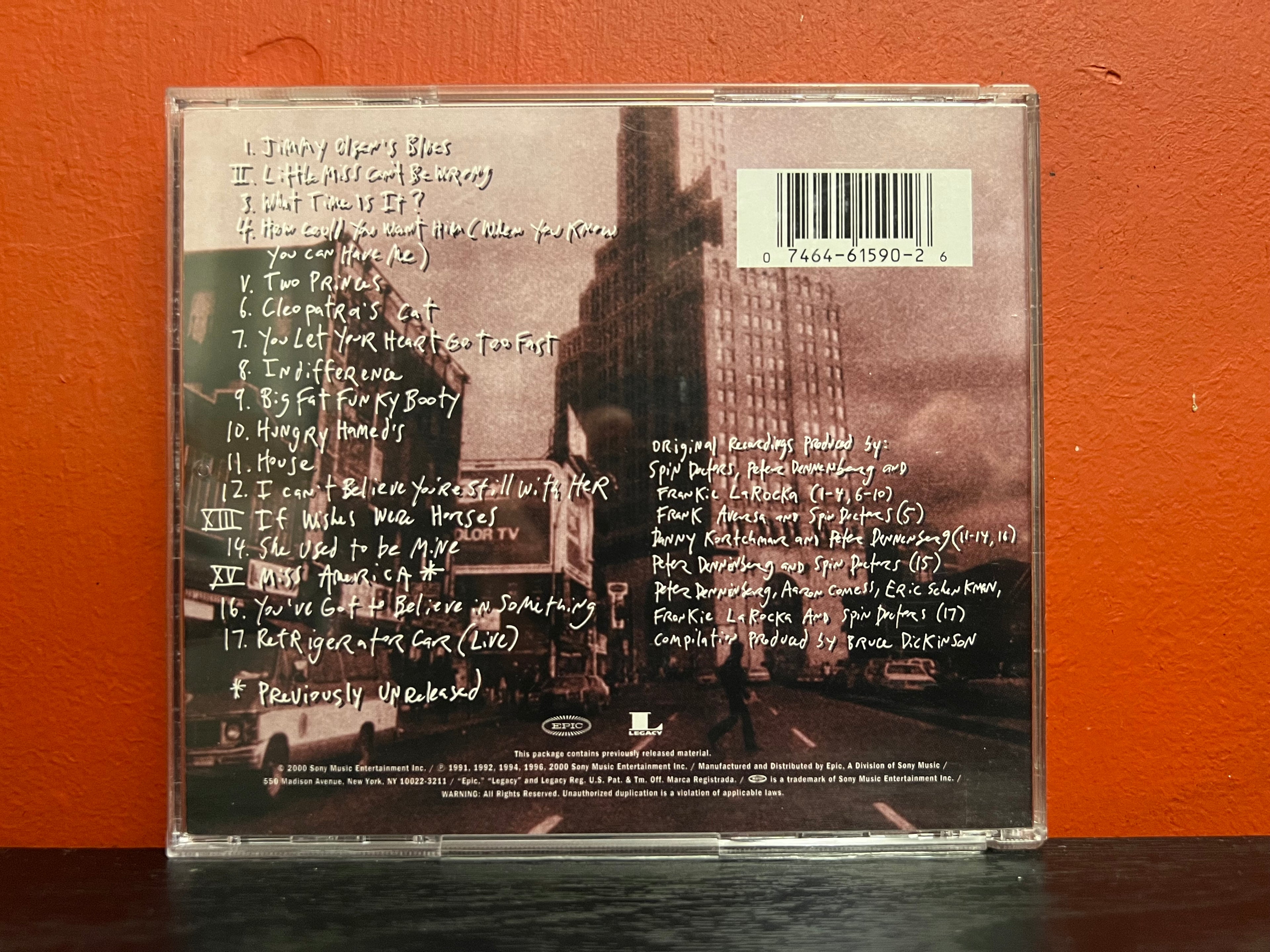 Spin Doctors - Just Go Ahead Now: a Retrospectve CD