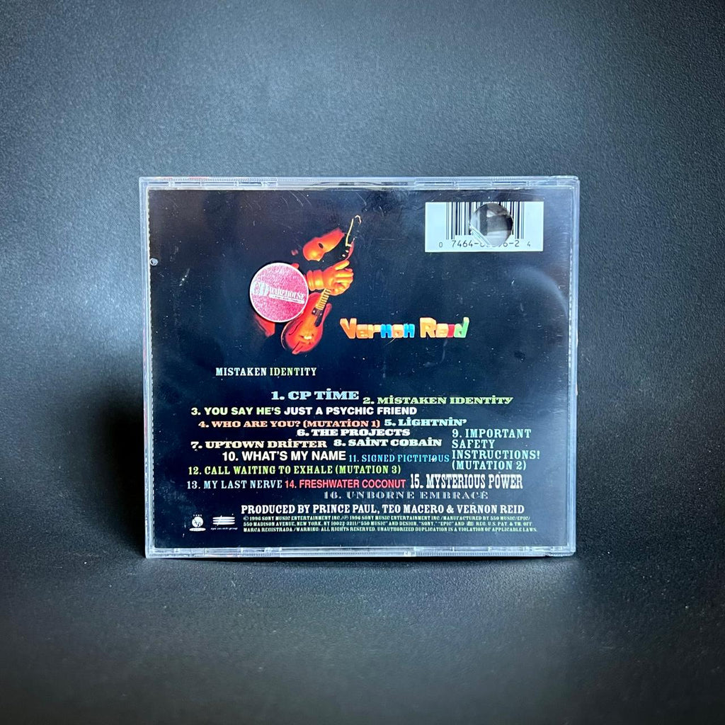 Vernon Reid (Living Colour) - Mistaken Identity CD