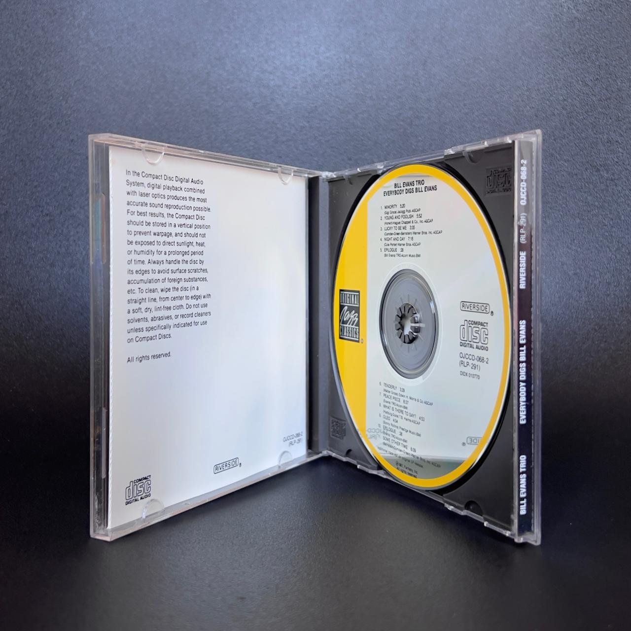 Bill Evans - Everybody Digs Bill Evans CD