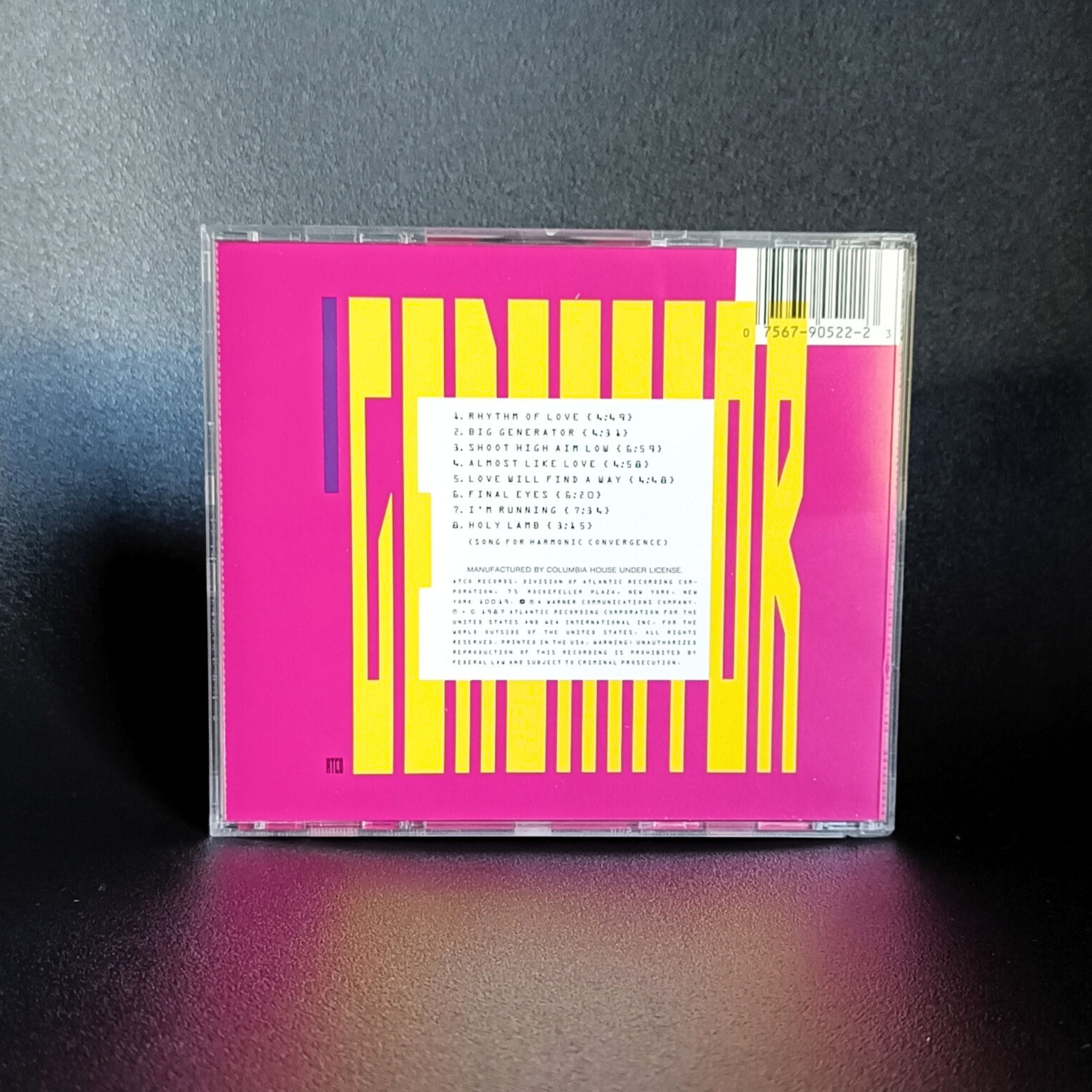 Yes - Big Generator CD